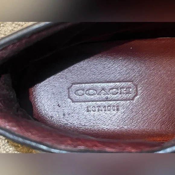 Coach Brown and Black Chukka Boots - Picture 8 of 10